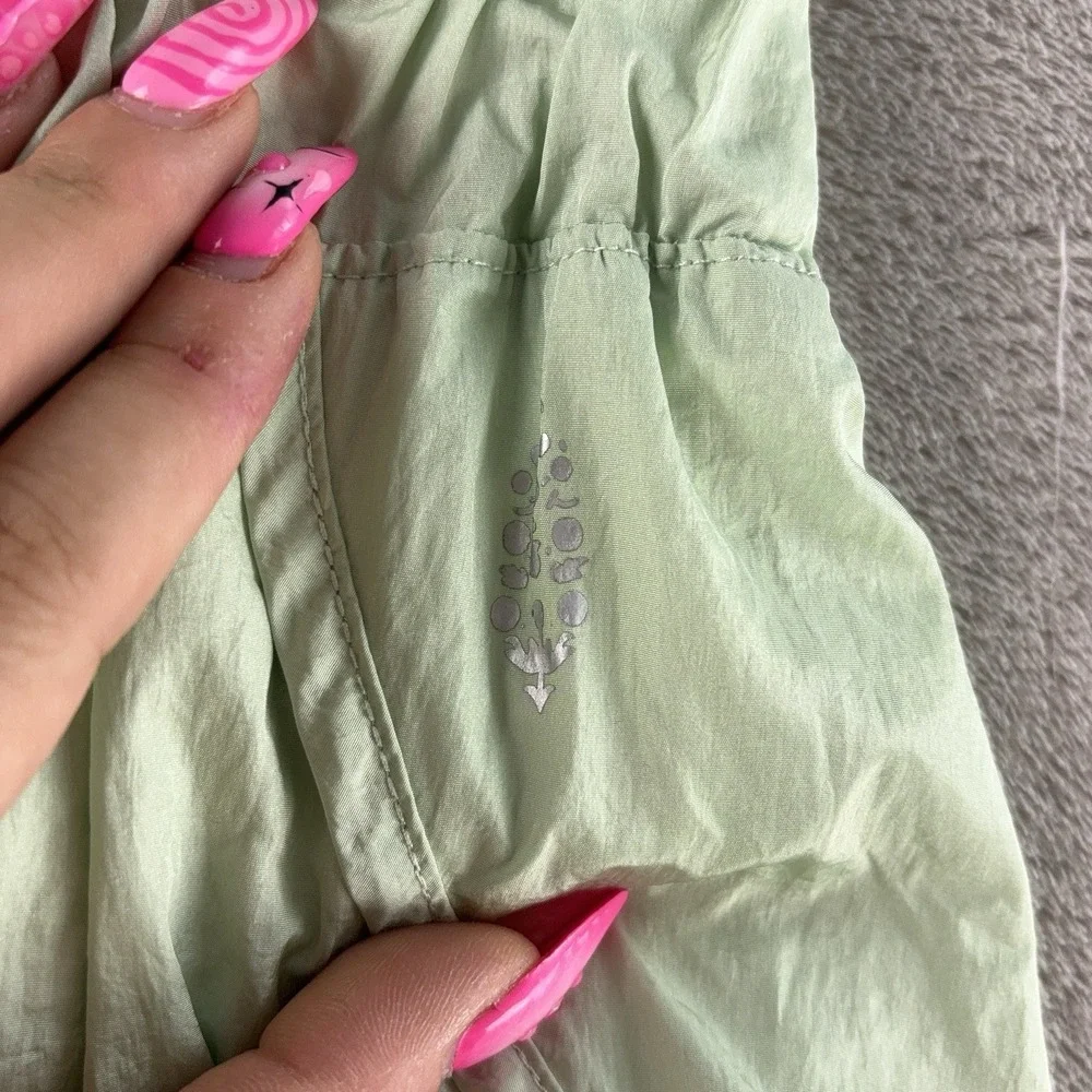 Free People FP‎ Movements Boxing Shorts Womens Size XS Green Casual Lounge